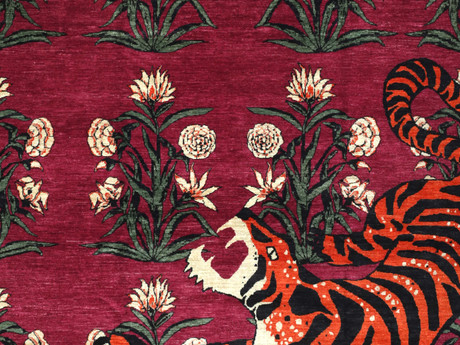 Tiger in a Mughal Garden 2