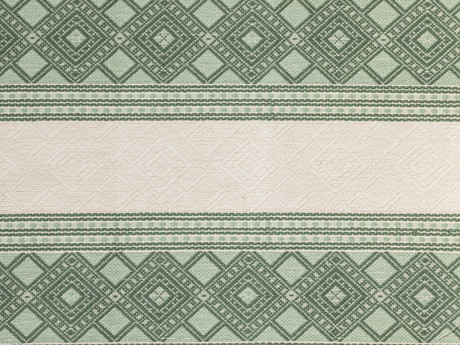 Striped Zin Green Flatlay