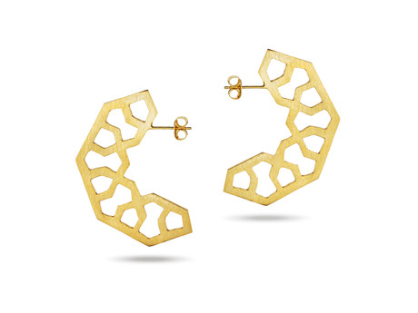 Kashan Hoop Earrings
