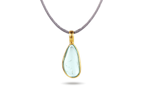 Aquamarine necklace