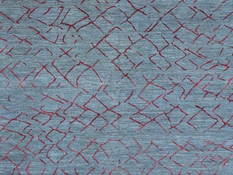 Mosaic II Light Grey and Fuschia1