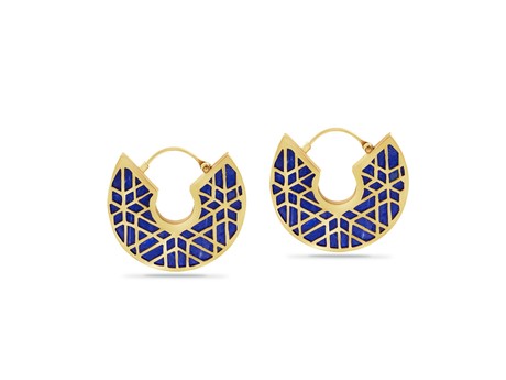 Jali Hoop Earrings
